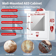 Load image into Gallery viewer, Wall Mounted AED Cabinet with Alarm System
