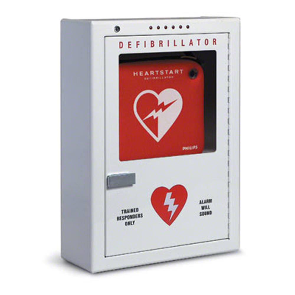 Defibrillator Cabinet, Premium, Wall Surface